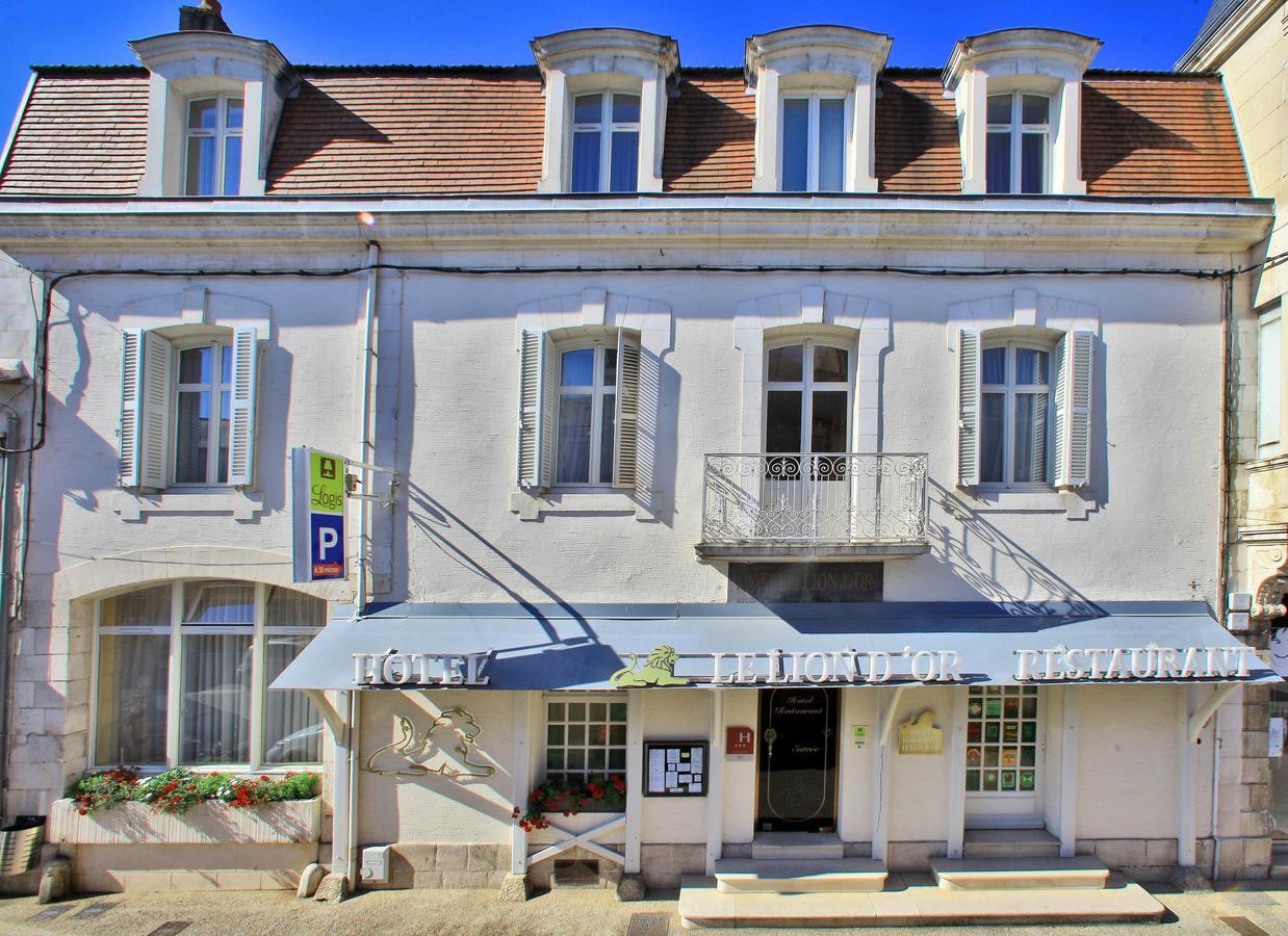 Logis Hotel Le Lion D'Or Chauvigny Exterior photo
